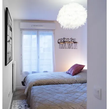 Apartamento Elegant 4 Pieces Avec 2 Parking A 20 Min De Paris Et *