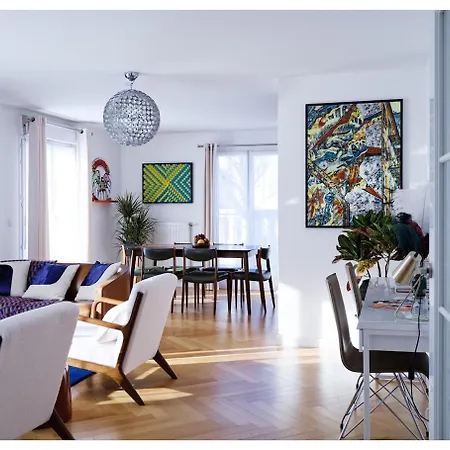 Apartamento Elegant 4 Pieces Avec 2 Parking A 20 Min De Paris Et *